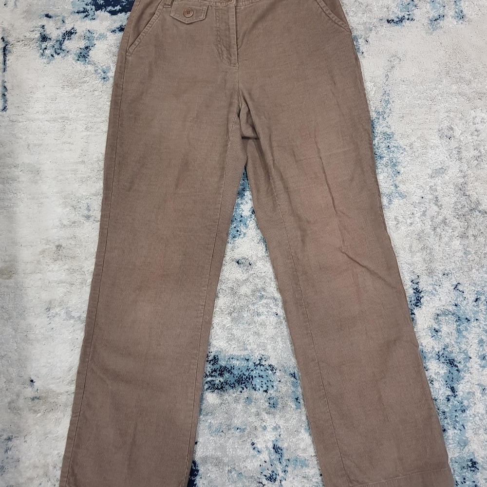 Talbots Petites Womens Corduroy Pants